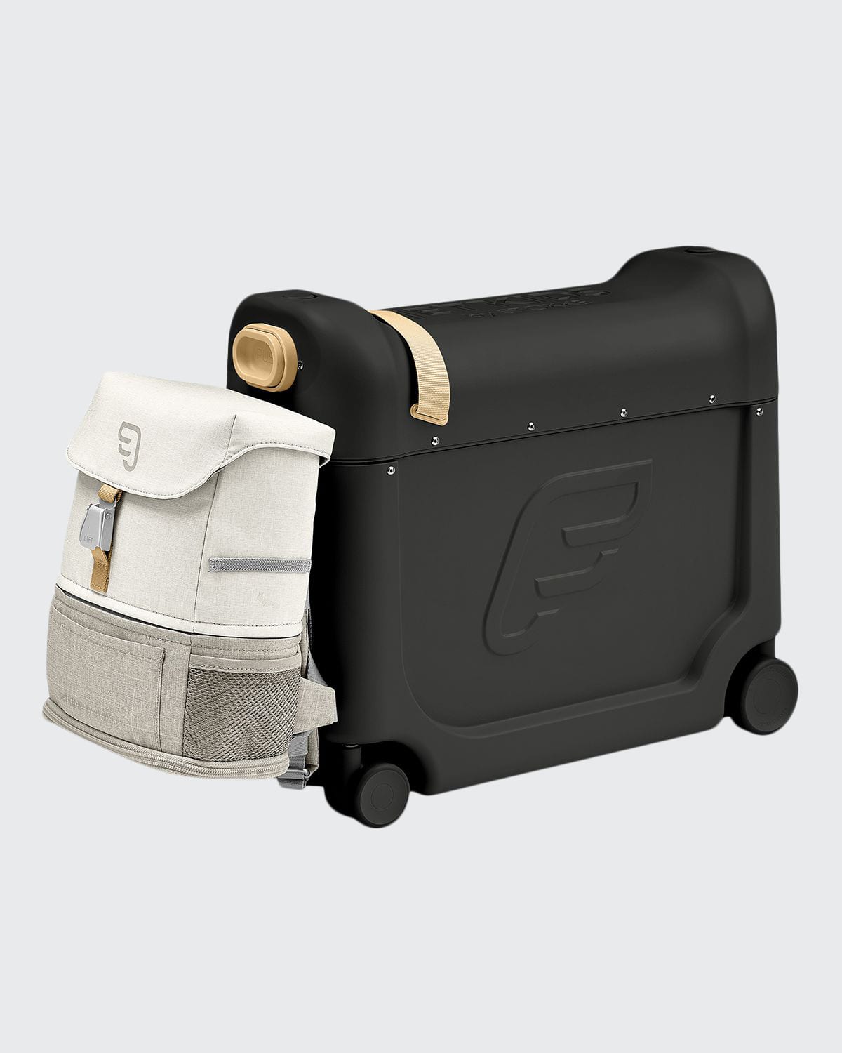 Stokke Jetkids Bedbox Bundle W/ Crew Backpack In Lunar Eclipse