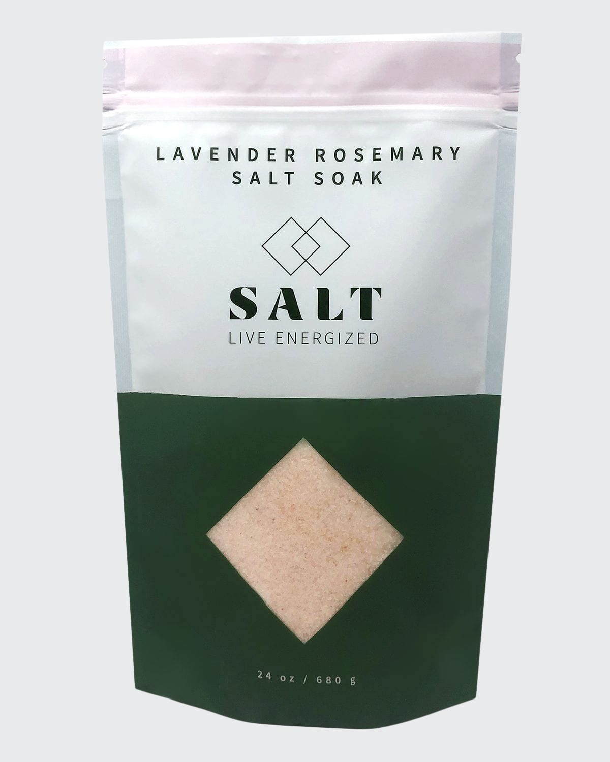 24 oz. Lavender + Rosemary Salt Soak