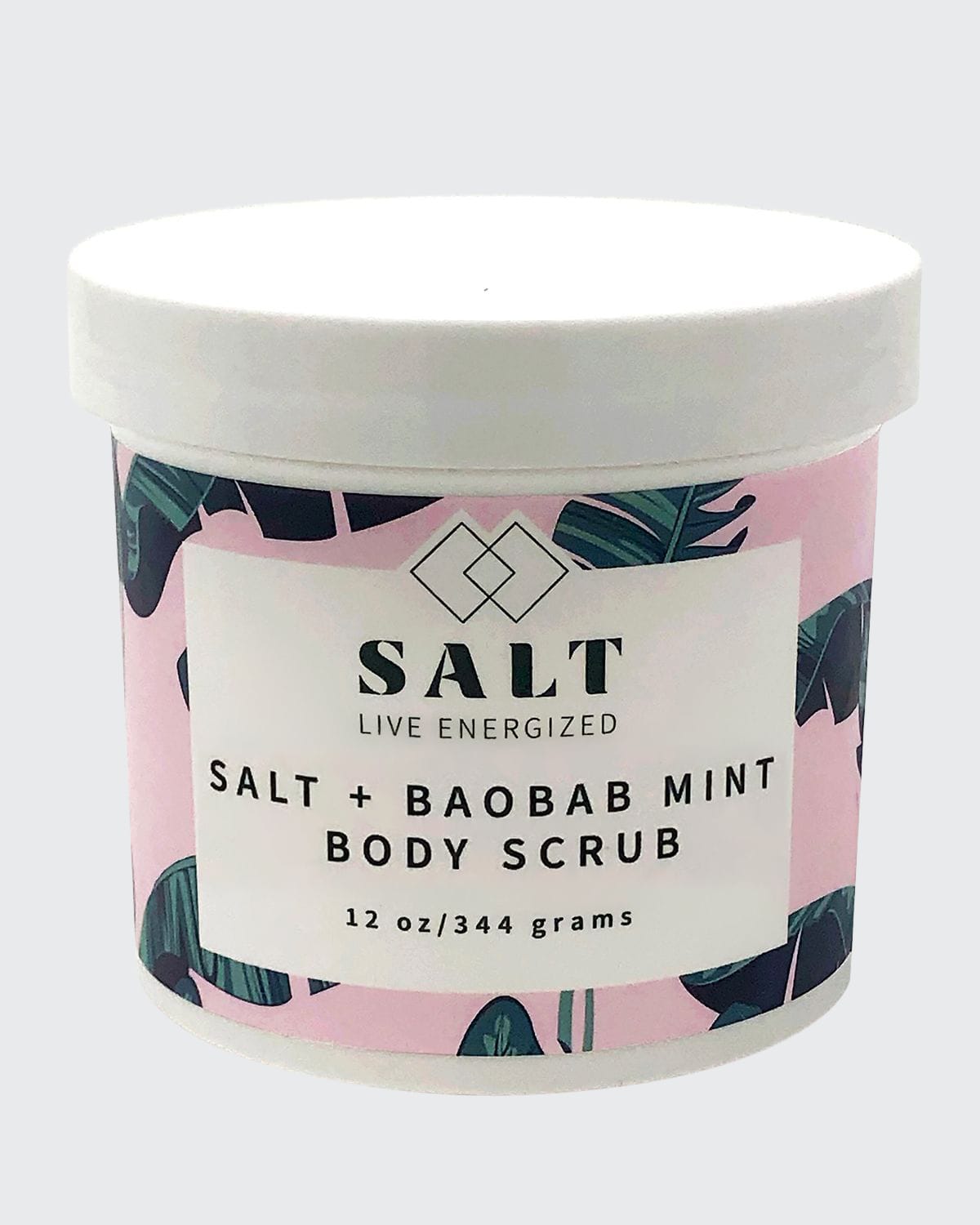12 oz. Salt + Baobab Mint Body Scrub