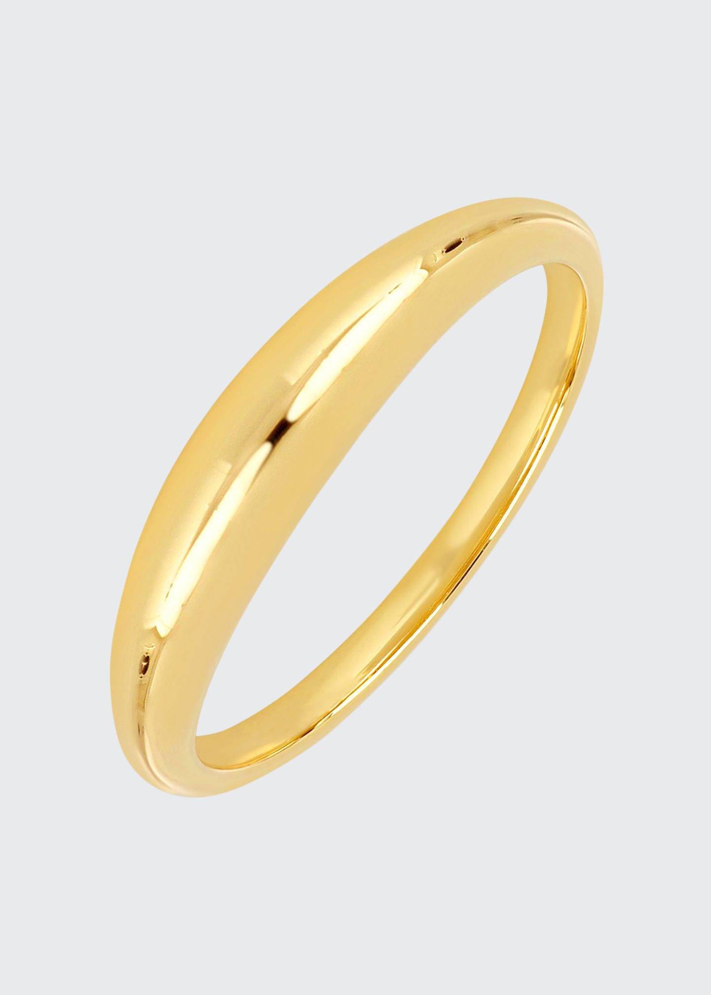Ef Collection 14k Gold Dome Ring