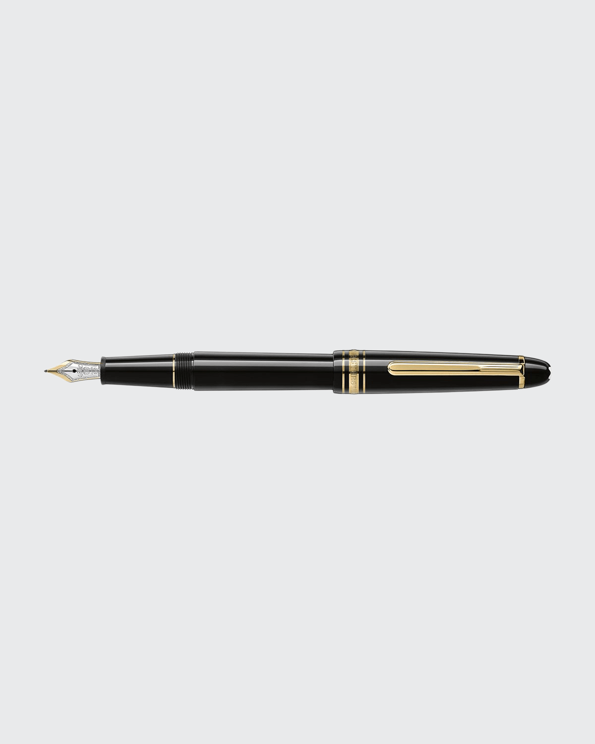 Montblanc Meisterstuck Classique Fountain Pen In Black