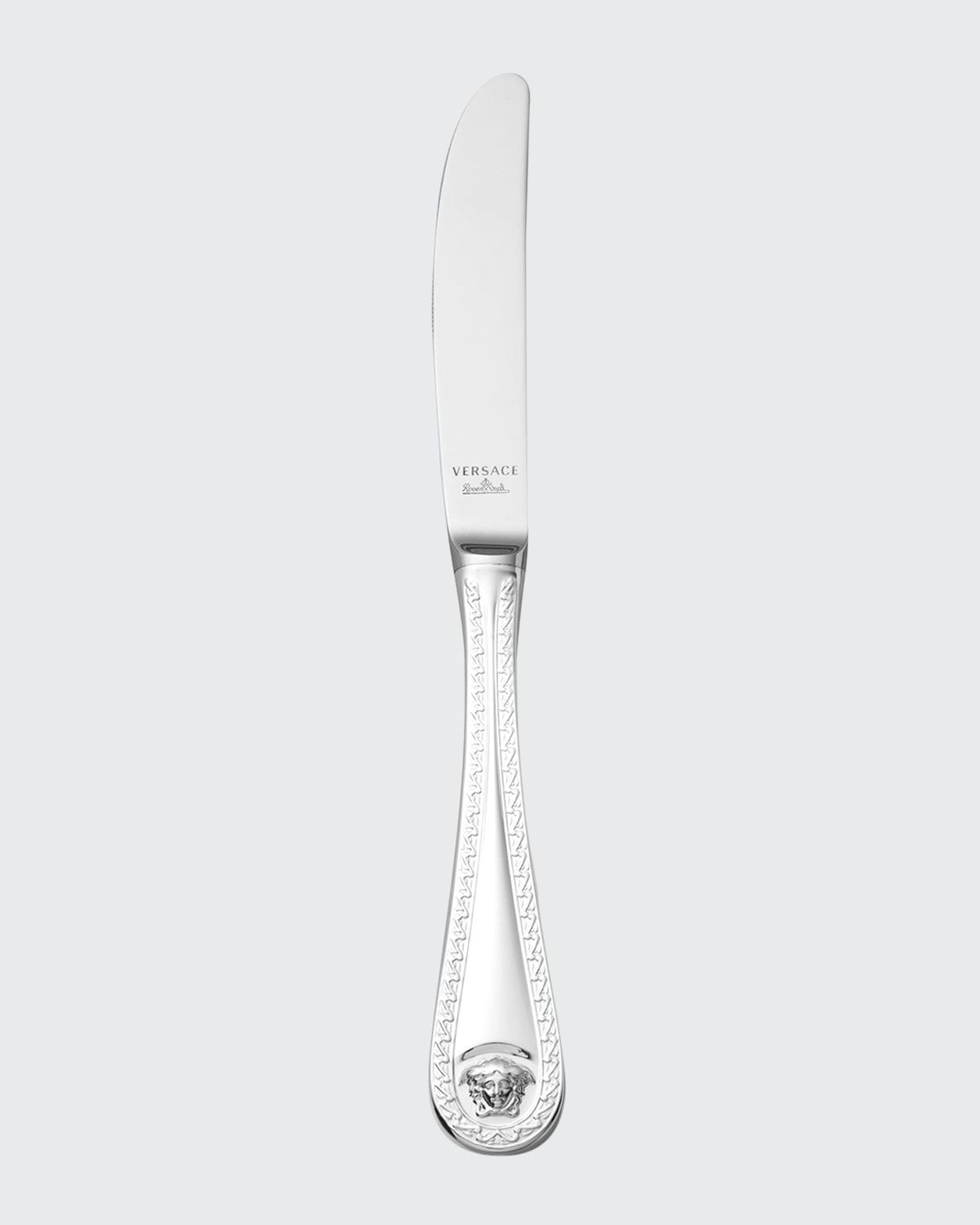 Shop Versace Medusa Silver-plated Table Knife