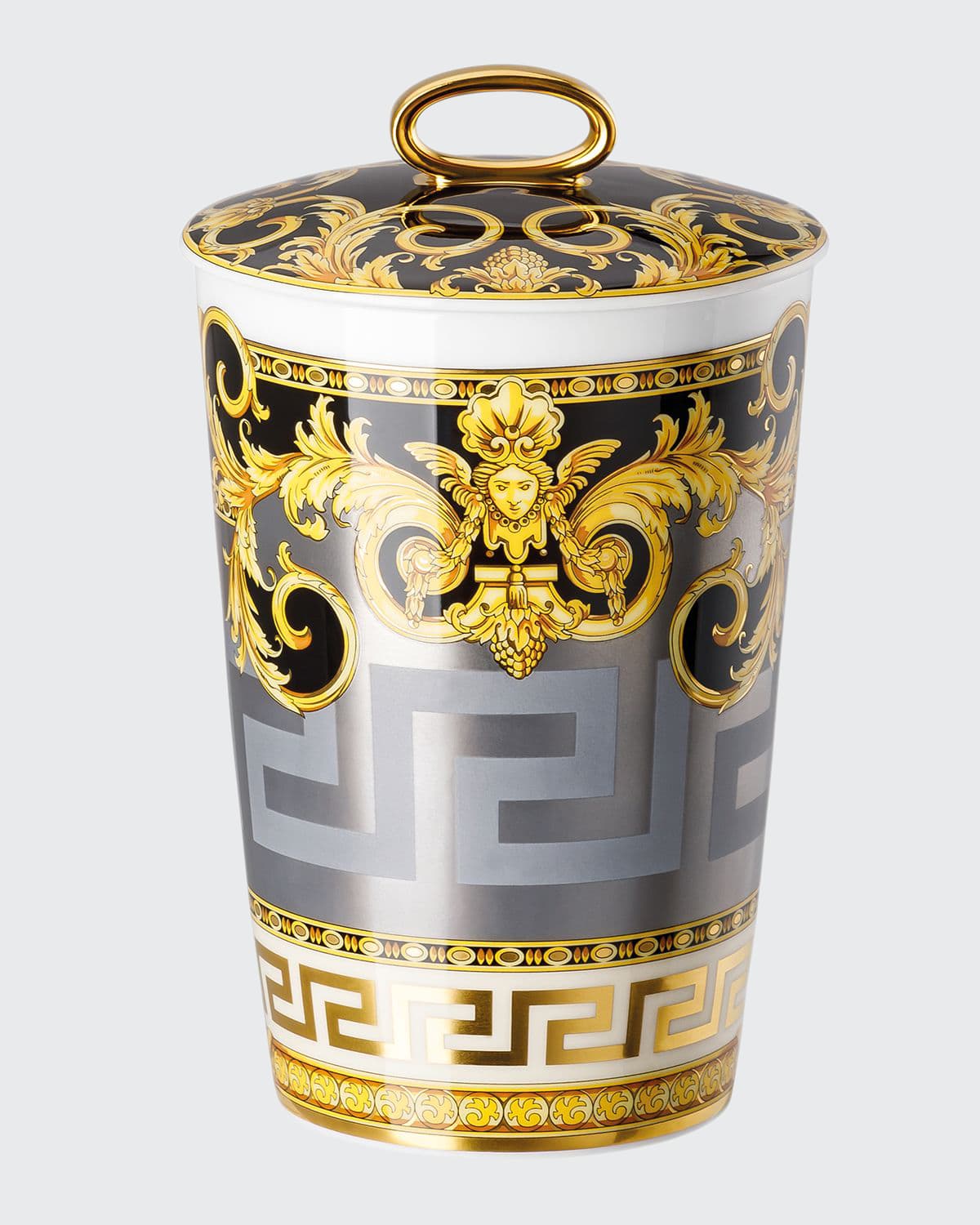 Versace Prestige Gala Scented Votive With Lid In Multi