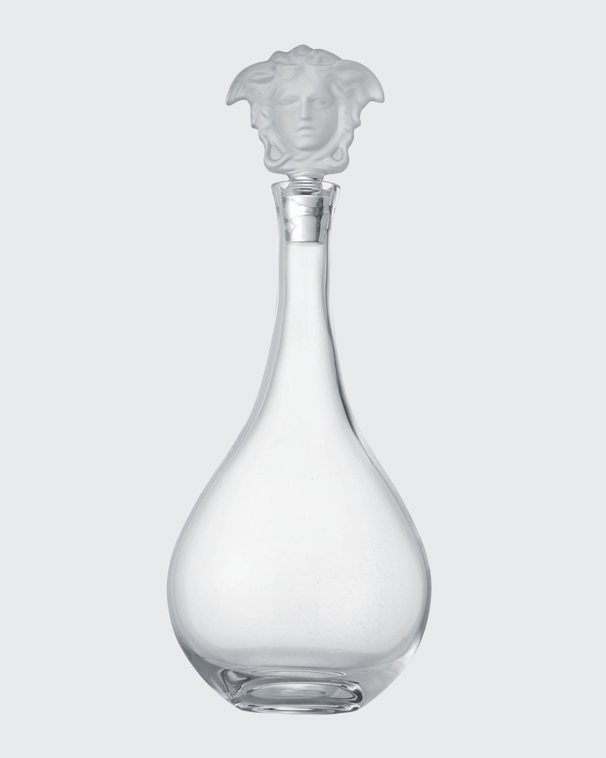Shop Versace Medusa Lumiere Decanter In Clear