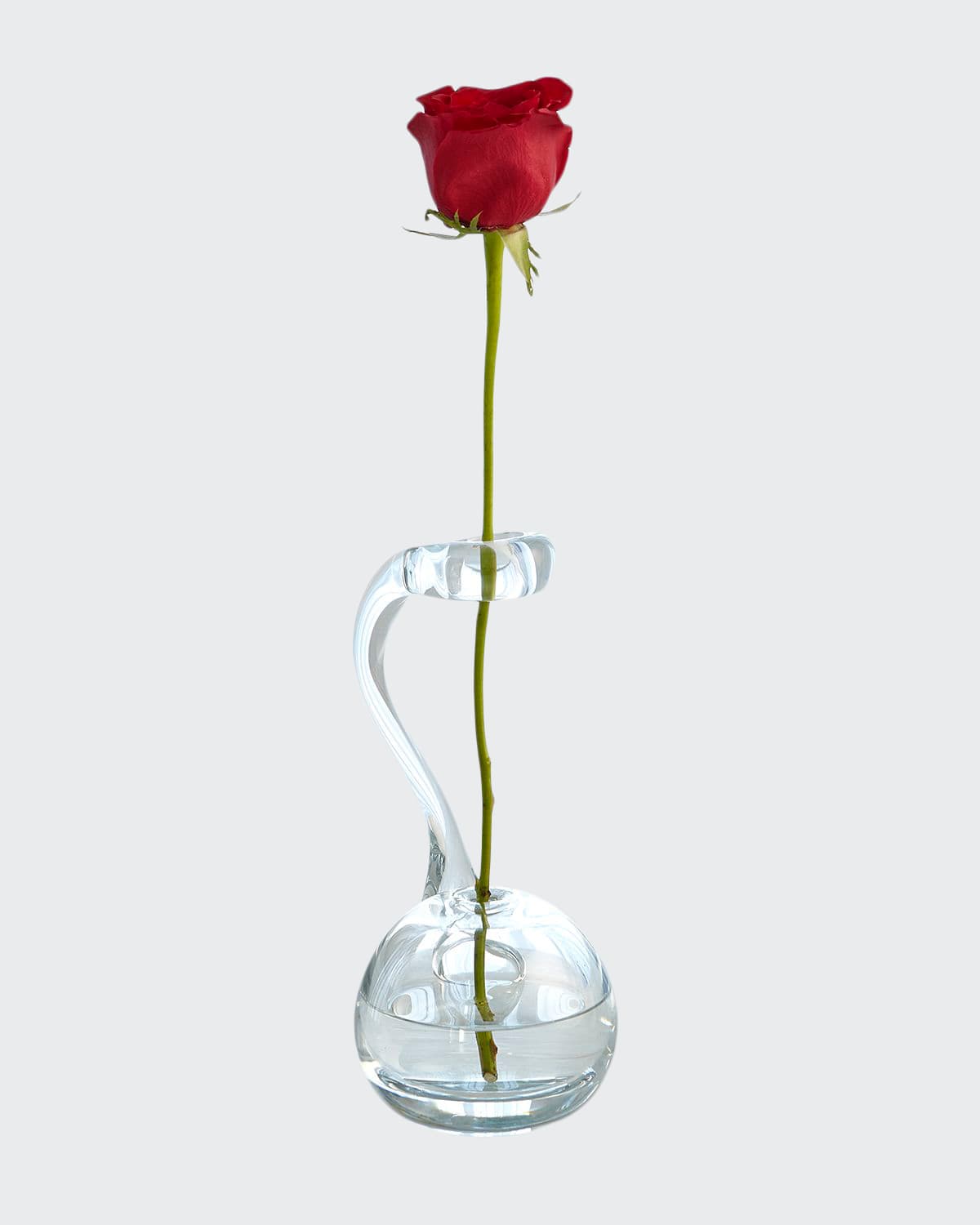 Shop Ashley Childers For Global Views Clear Ring Flower Vase