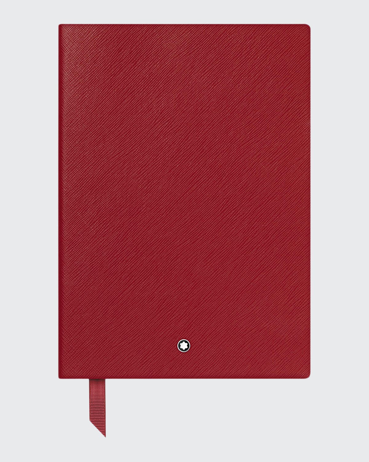 Shop Montblanc Fine Stationary Leather Notebook #146, Red