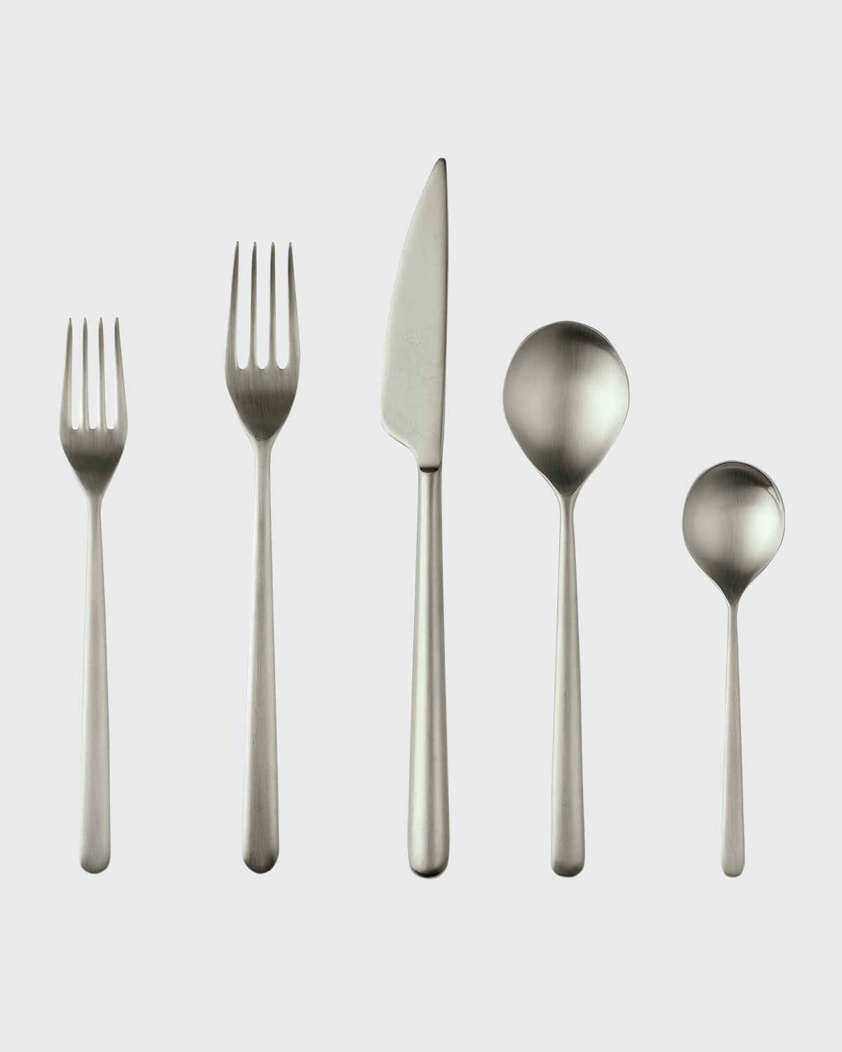Mepra Linea Ice 5-piece Flatware Set In Champagne