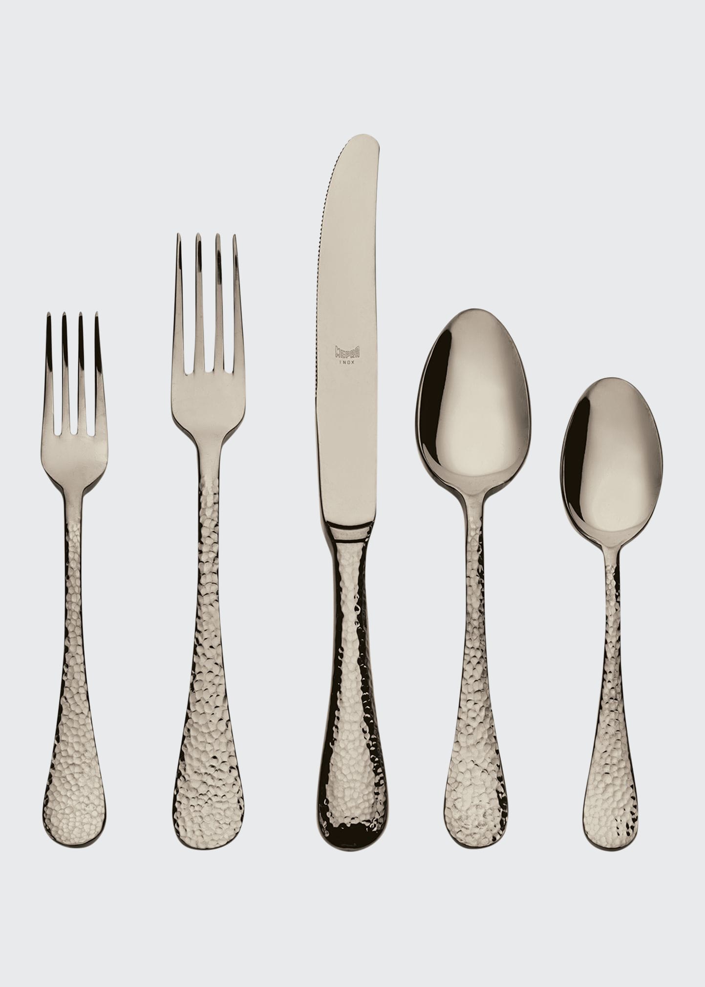 Mepra Epoque 5-piece Flatware Set In Metallic