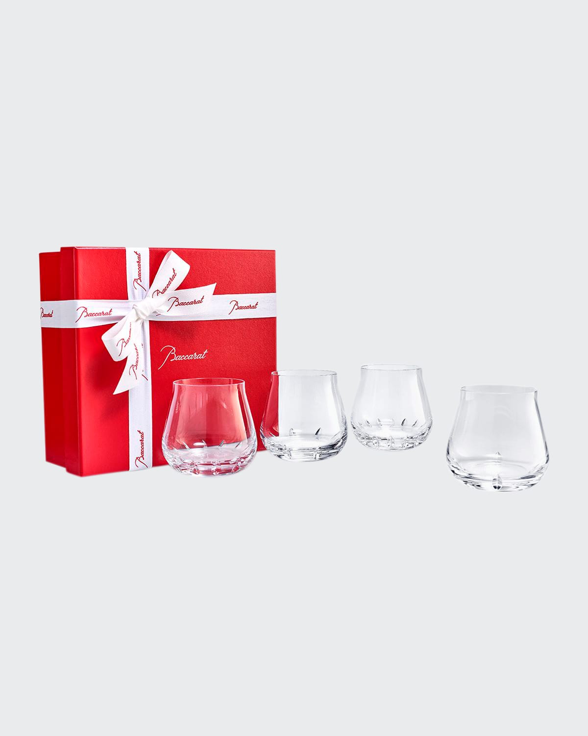 Baccarat Faunacrystopolis Tumblers, Set Of 4 By Jaime Hayon In Clear