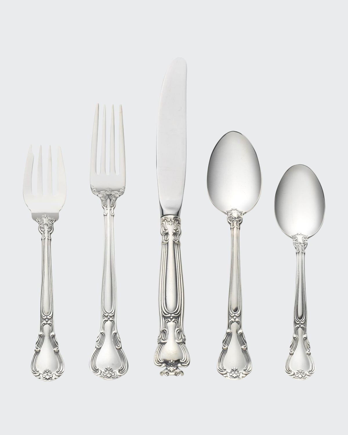 Chantilly 5-Piece Flatware Setting with Place Spoon