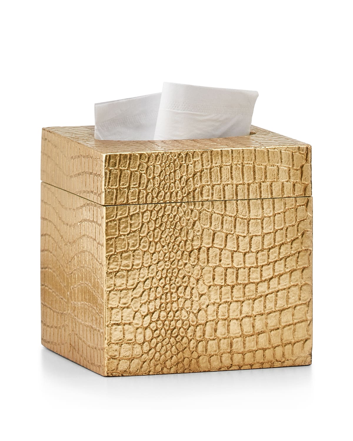 Crocodile Gold Tissue Cover