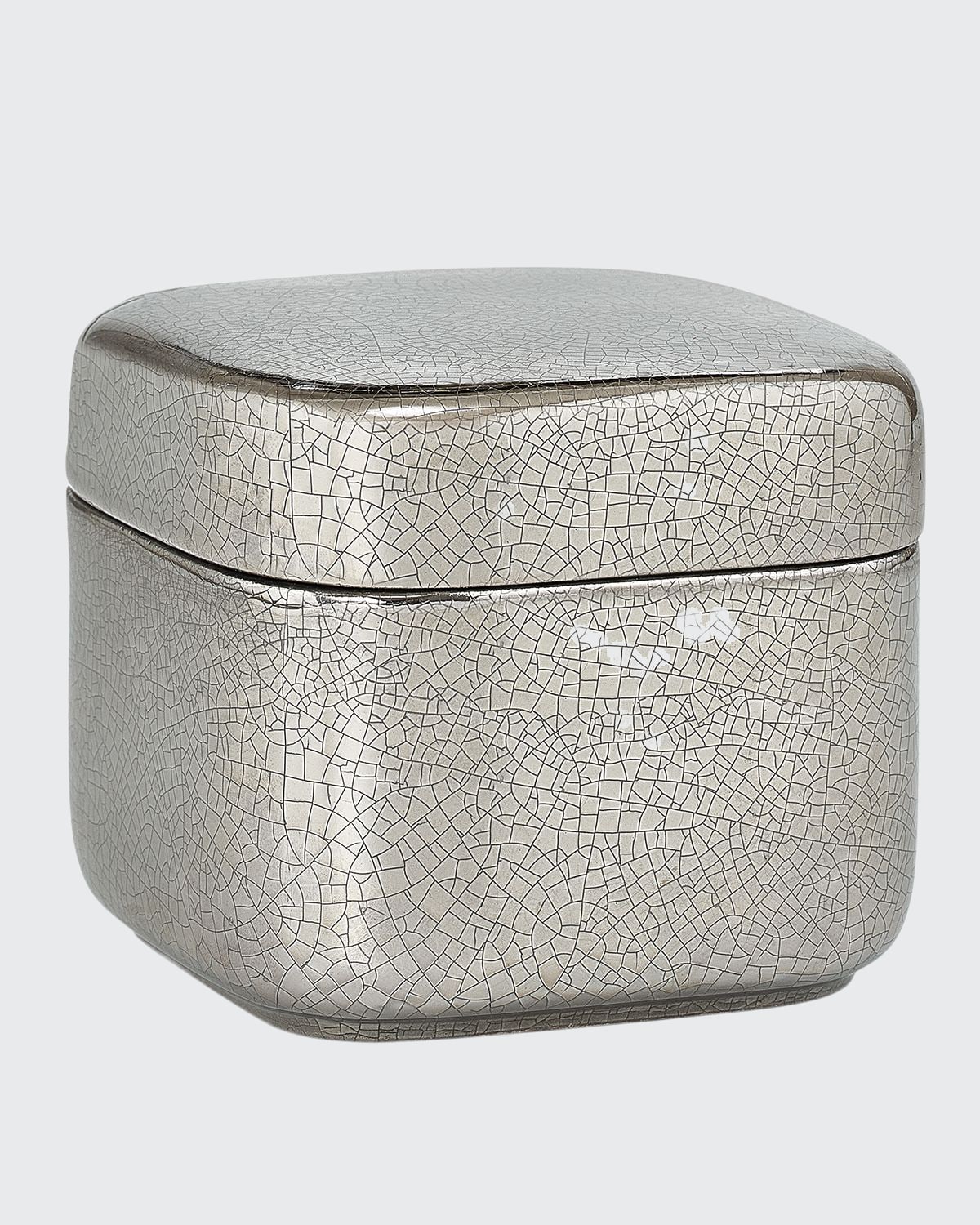Labrazel Pia Silver Canister In Platinum Crackle