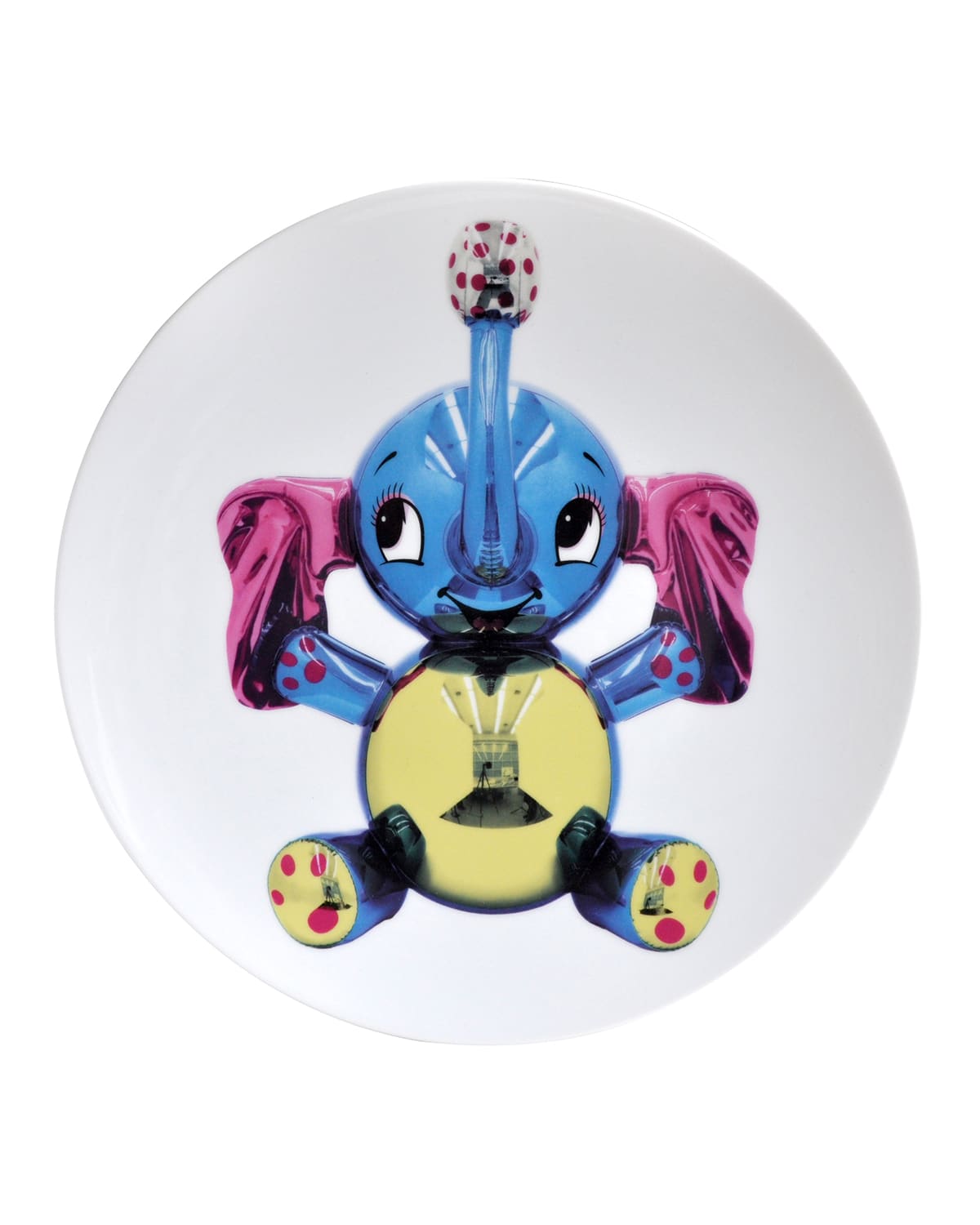 JEFF KOONS X BERNARDAUD ELEPHANT COMMEMORATIVE PLATE