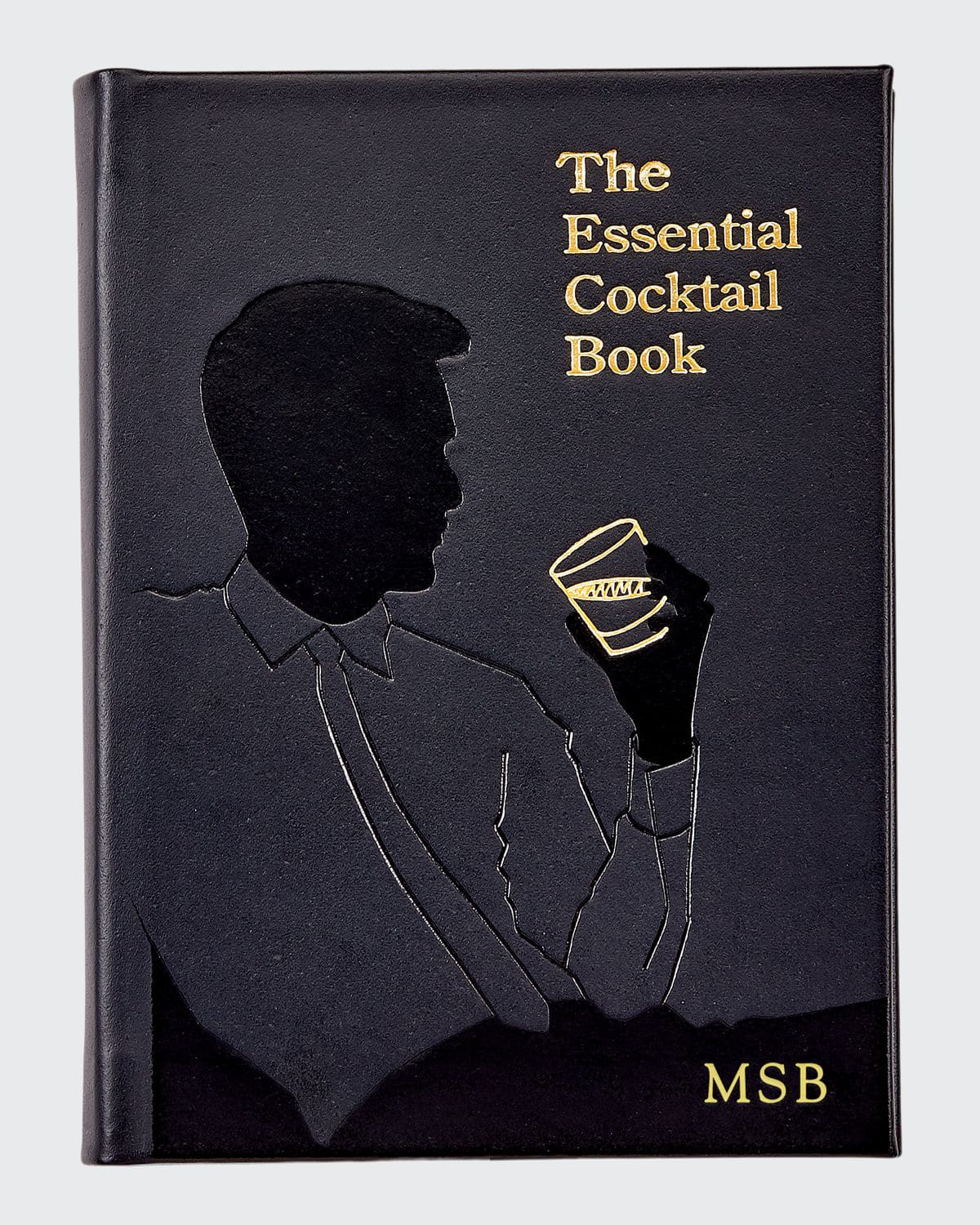 Graphic Image The Essential Cocktail Book, Personalized In Black