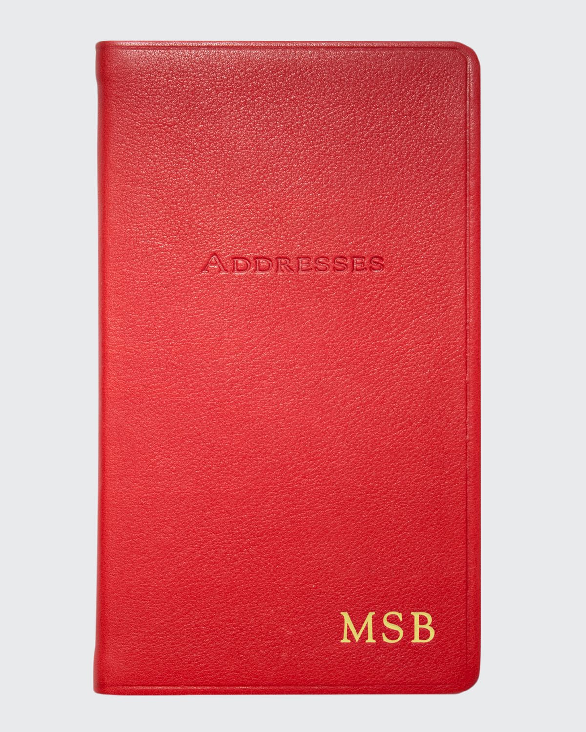 Graphic Image 5" Pocket Address Book In Red