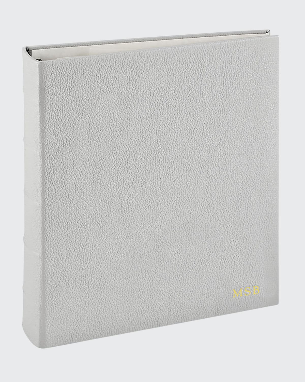 Graphic Image Large Clear Pocket Photo Album In Gray
