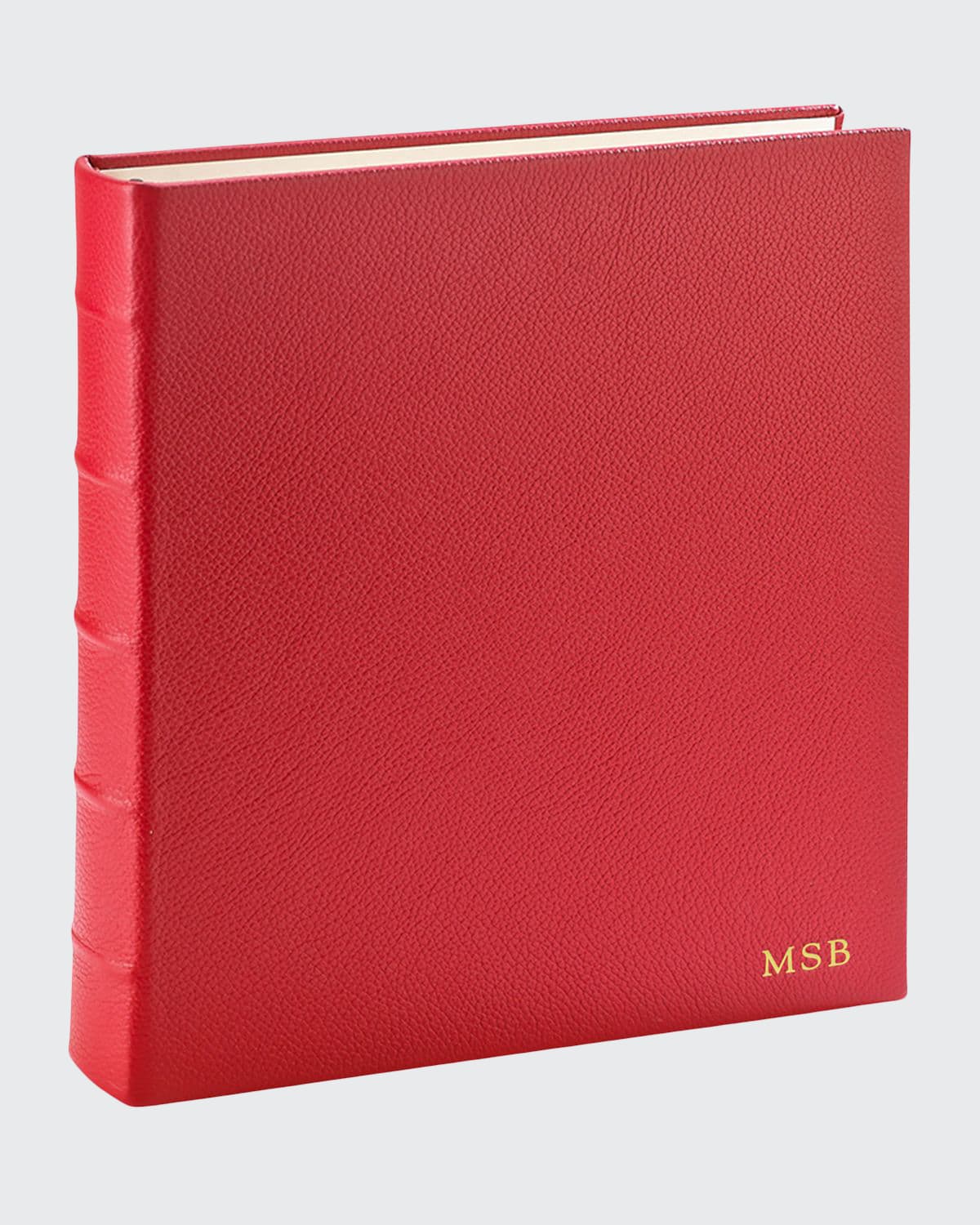 Graphic Image Large Clear Pocket Photo Album In Red