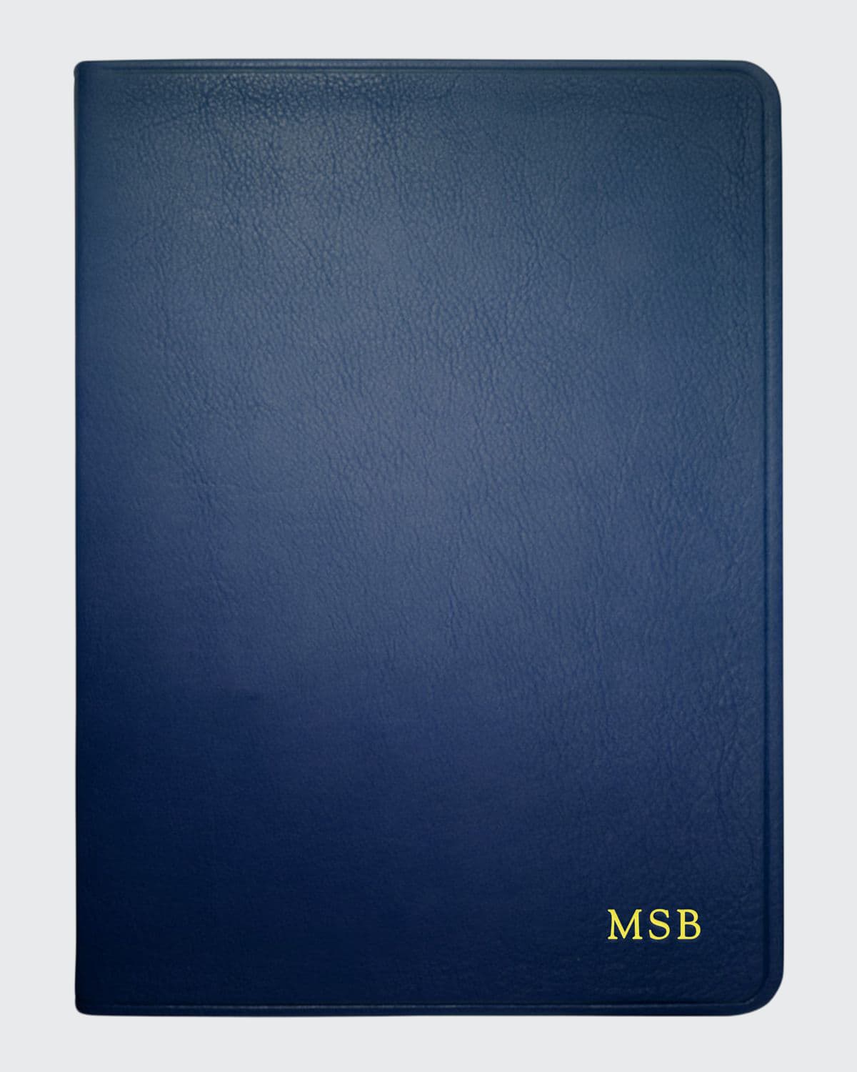 Graphic Image Lined Soft Cover Journal, 9" In Blue