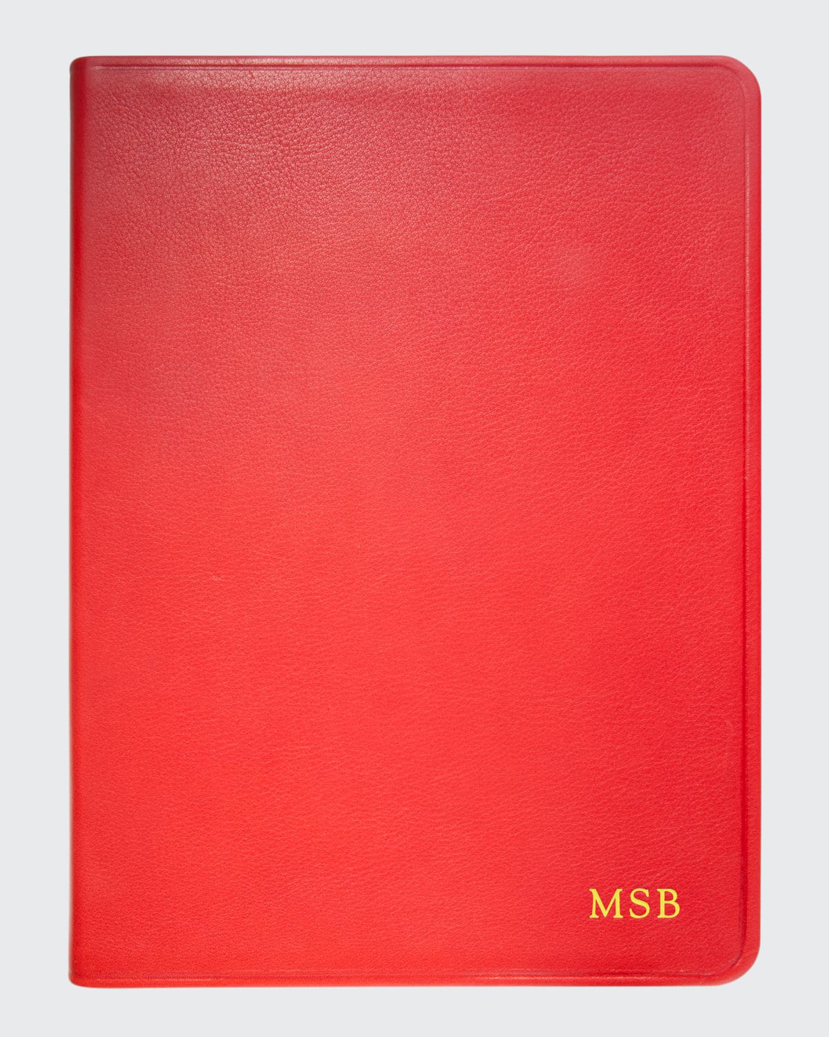 Graphic Image Lined Soft Cover Journal, 9" In Red