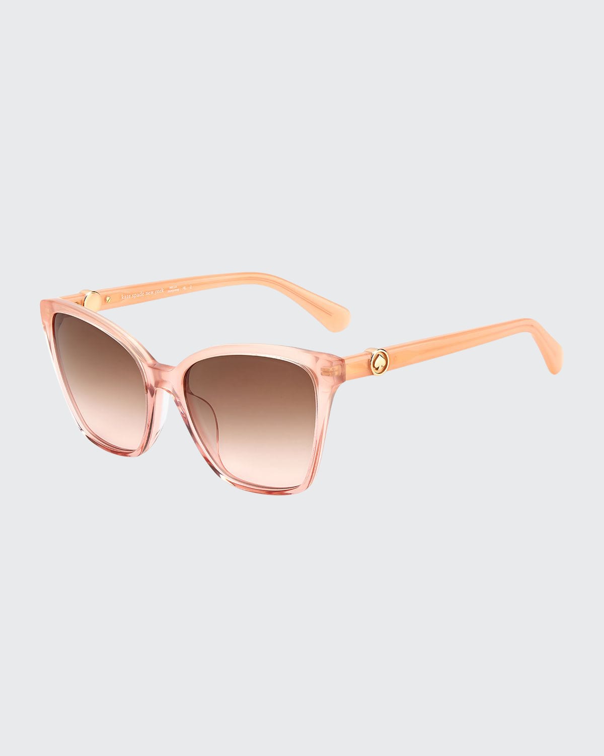Kate Spade Amiya Acetate Cat-eye Sunglasses In Pink