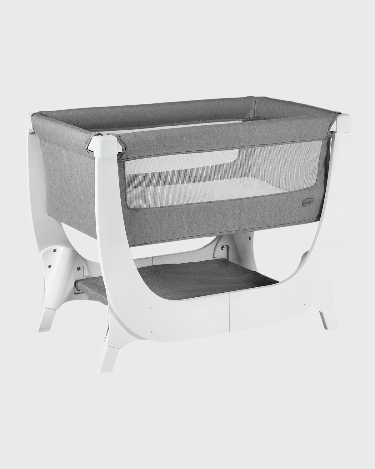 Shop Béaba X Shnuggle Air Bedside Sleeper Infant Crib In Dove Grey