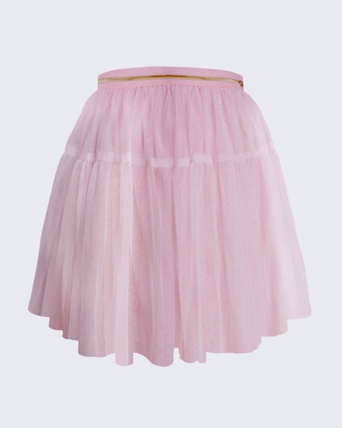 Island Kids & Kids Isle Girl's Glitter Striped Tulle Skirt, Size 4-12