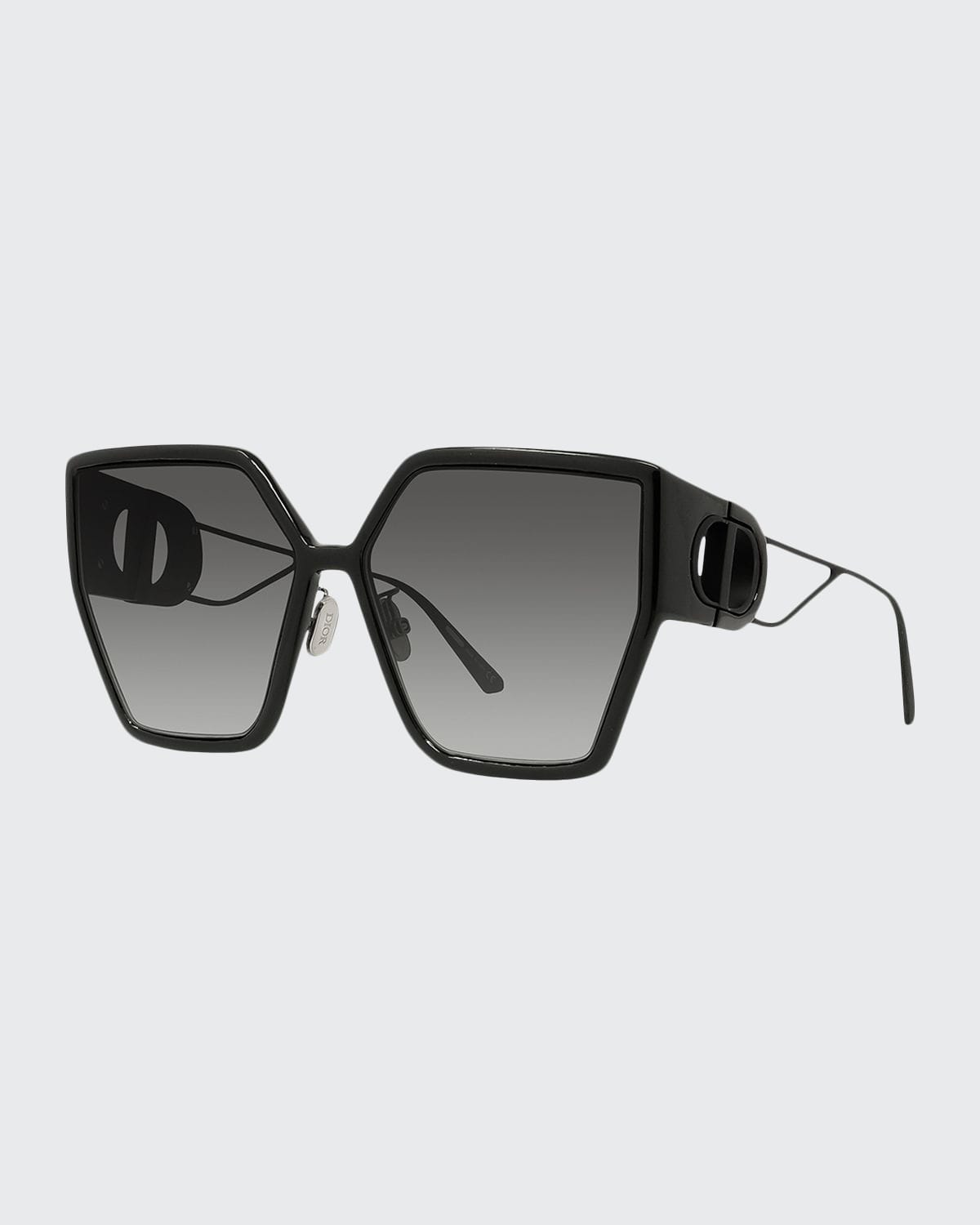 Dior Oversized Geometric Injection Plastic Sunglasses