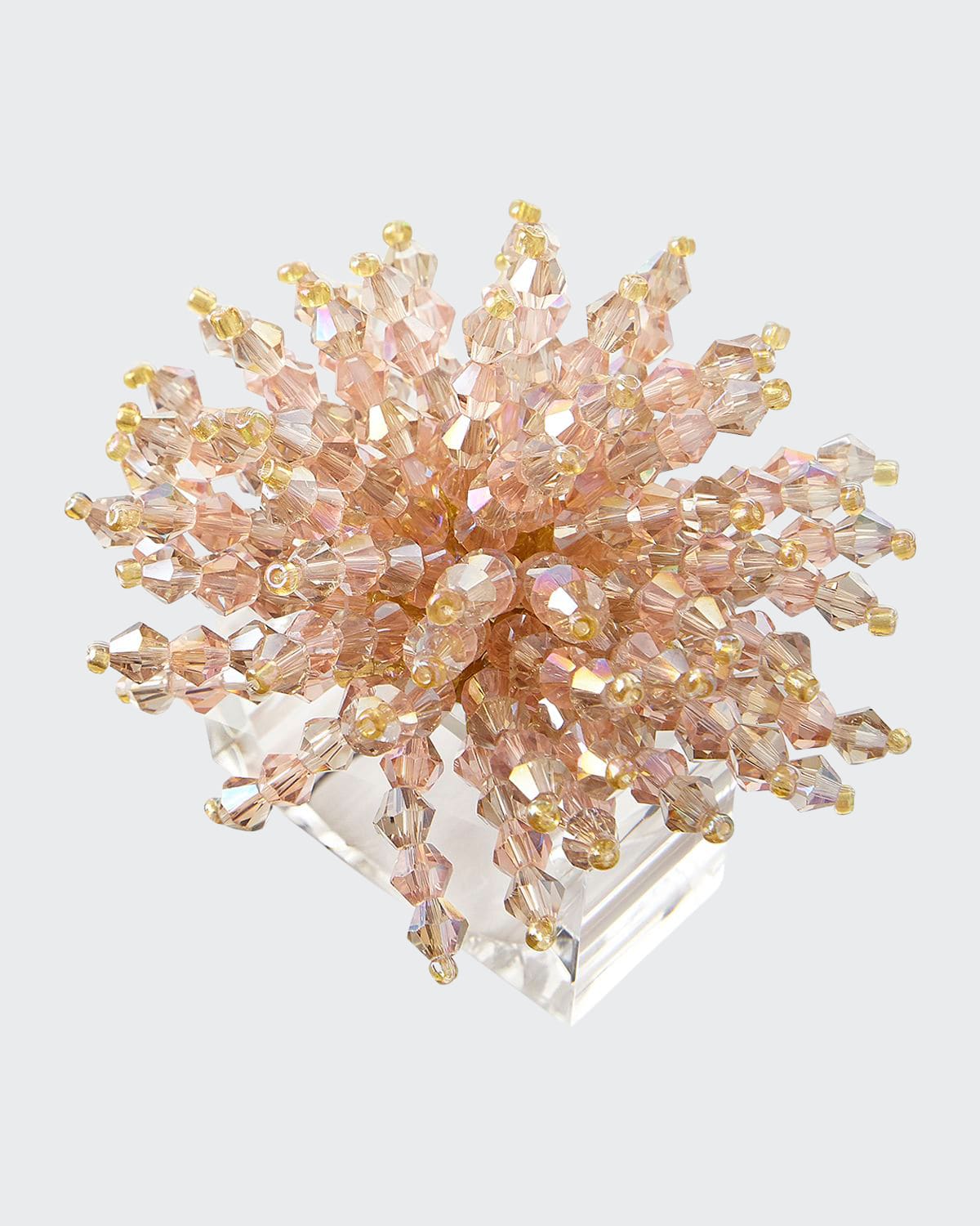 Kim Seybert Brilliant Napkin Ring In Pink