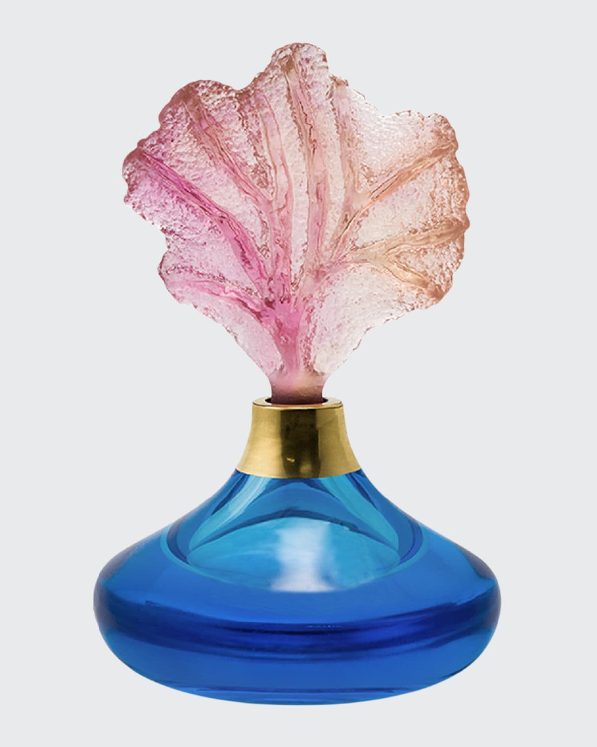 Daum Coral Sea Perfume Bottle In Blue