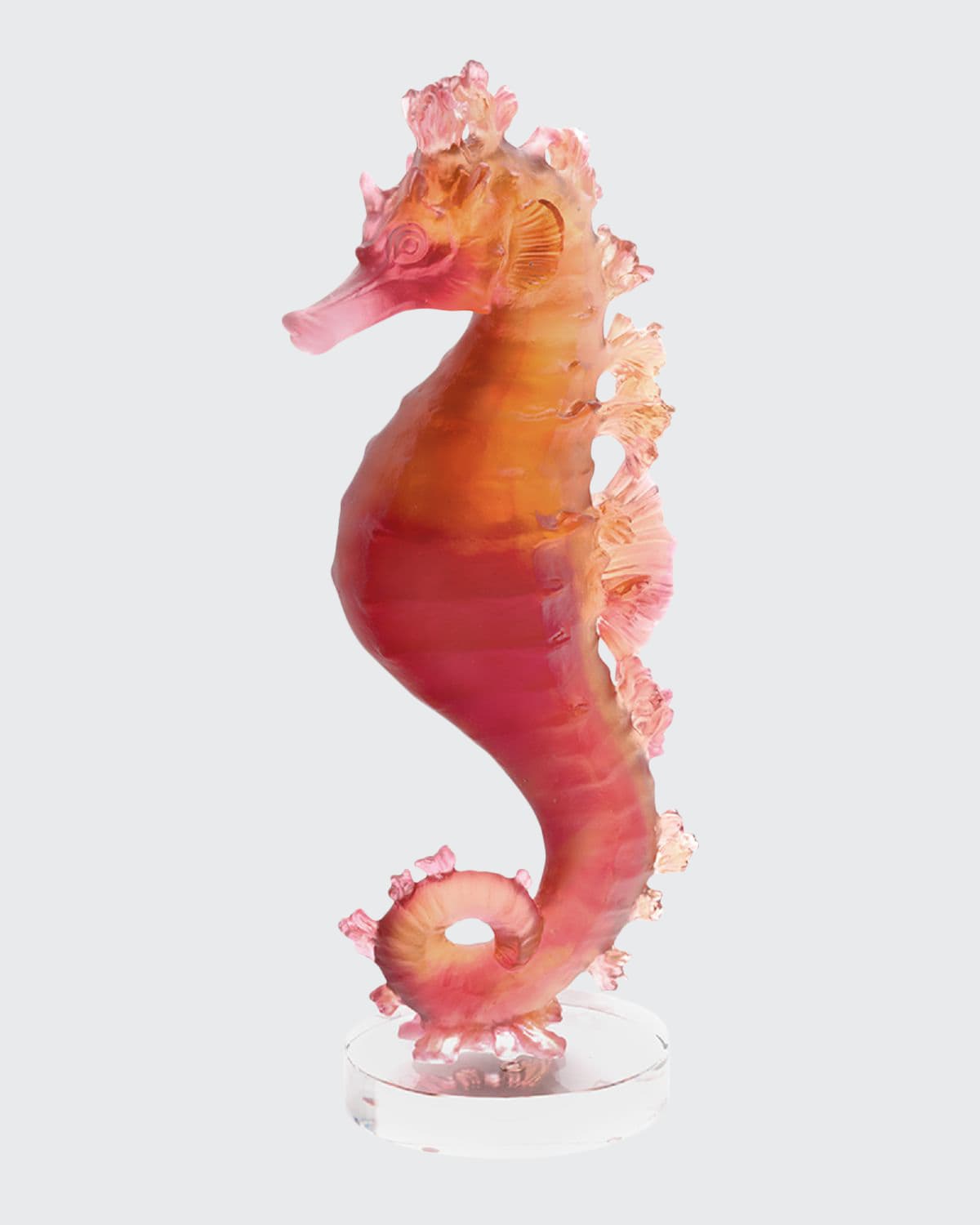 Shop Daum Coral Sea Seahorse, Amber/red