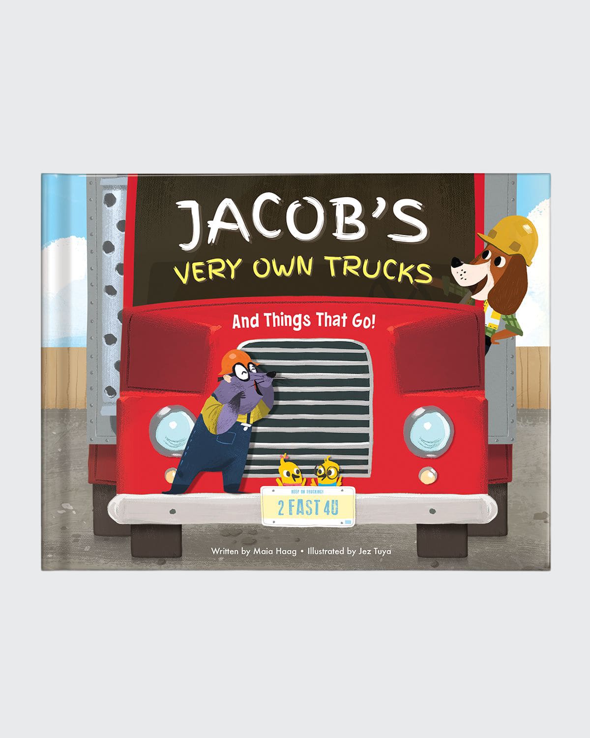 I See Me My Very Own Trucks Books by Maia Haag, Personalized