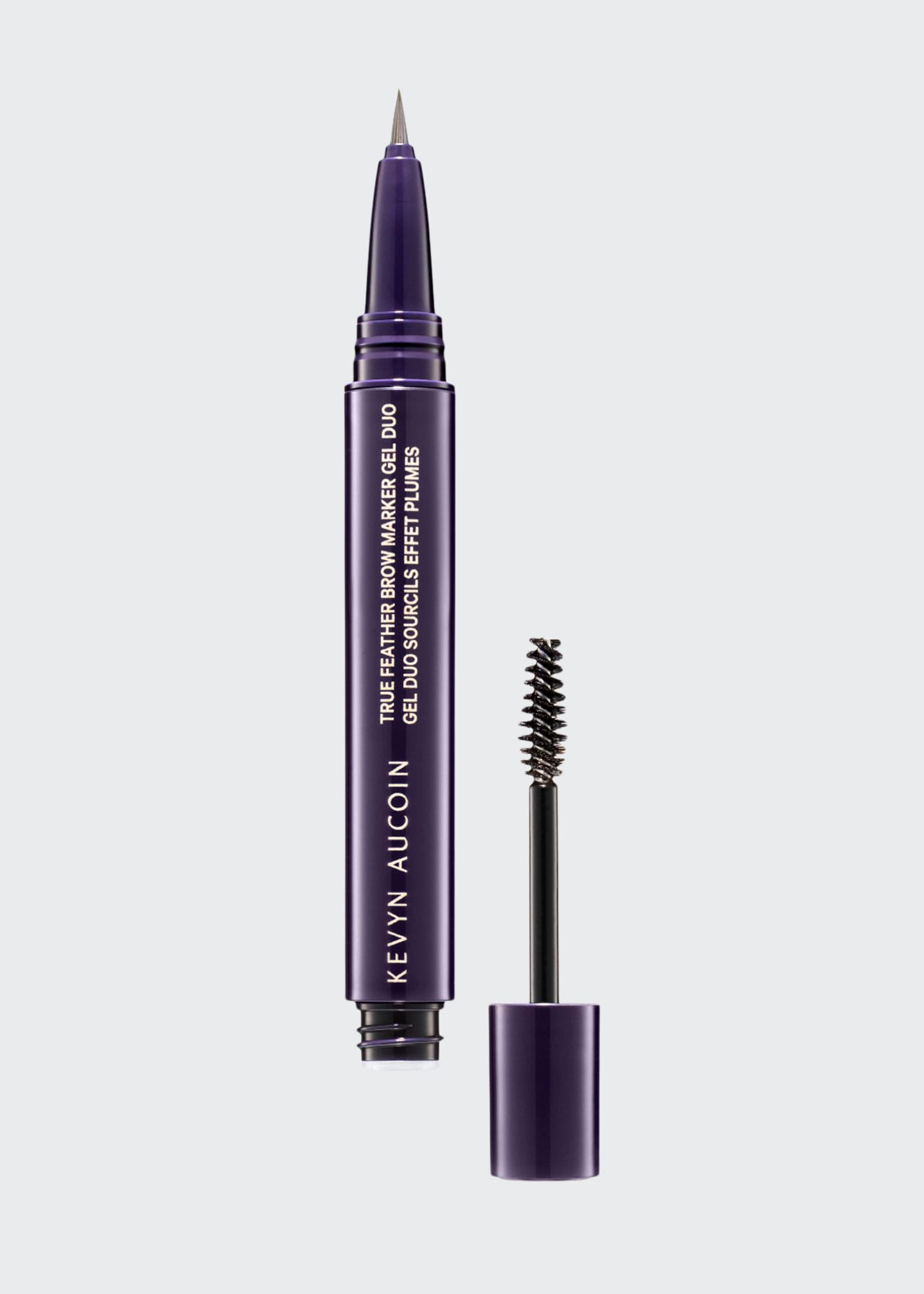 Kevyn Aucoin True Feather Brow Marker Gel Duo In Ash Blonde