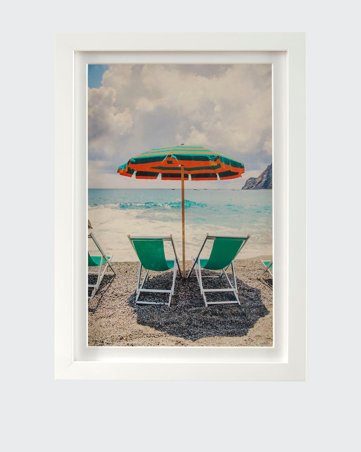The Umbrella Cinque Terre Mini Giclee Print