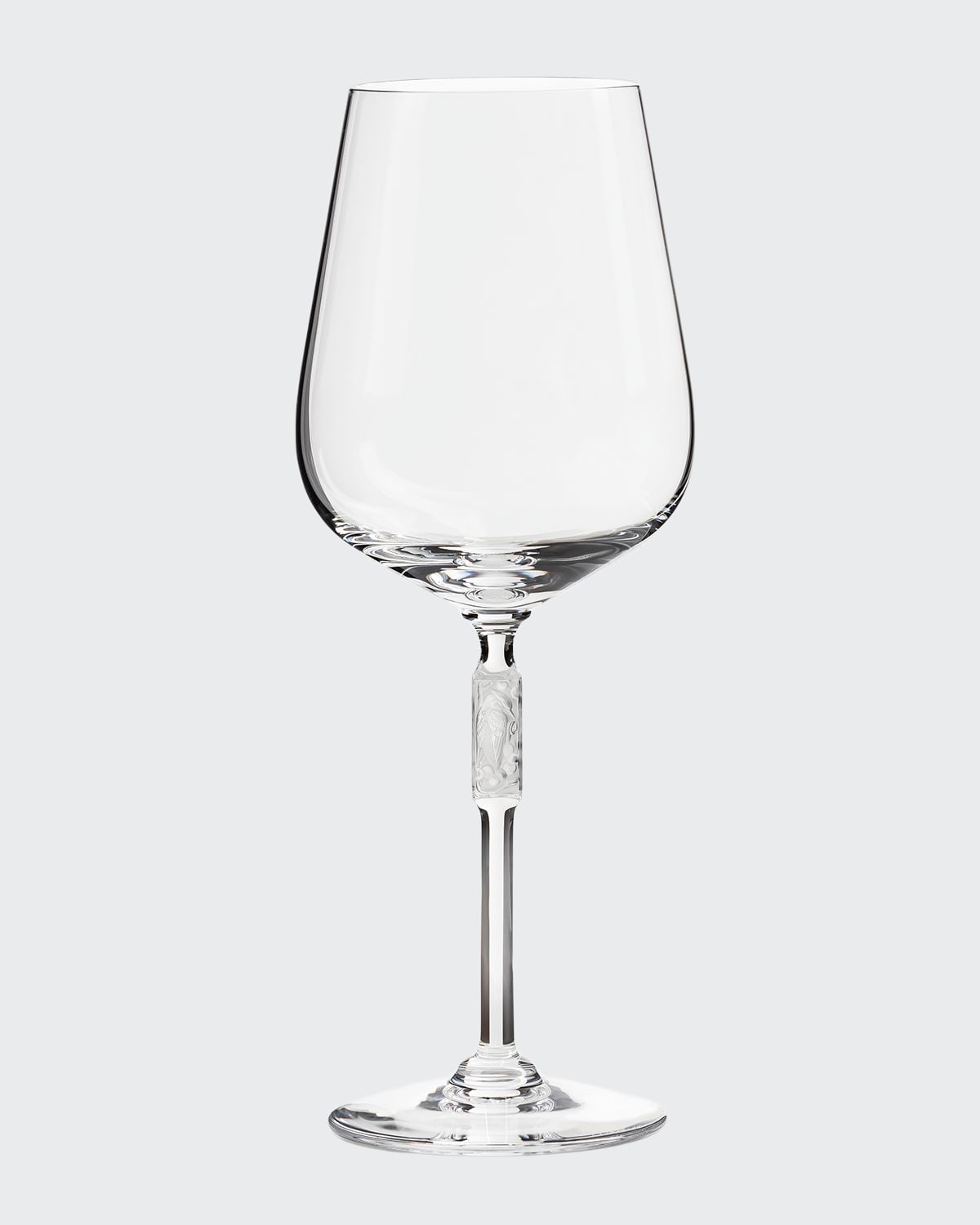 Lalique Merlot Glass In Clear