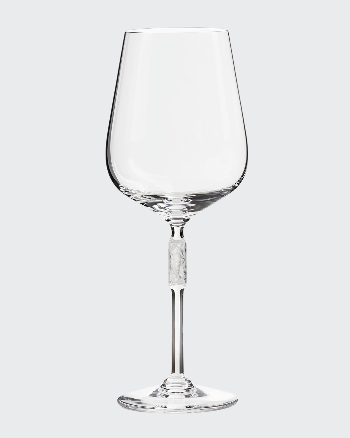 Shop Lalique Merlot Glass In Clear