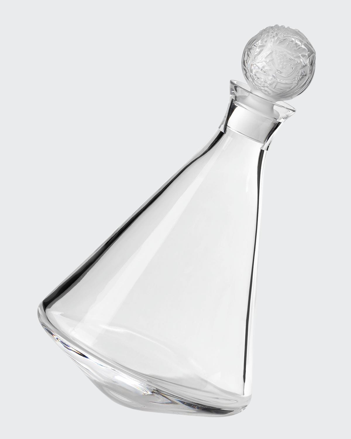 Lalique Merlot Decanter In Clear