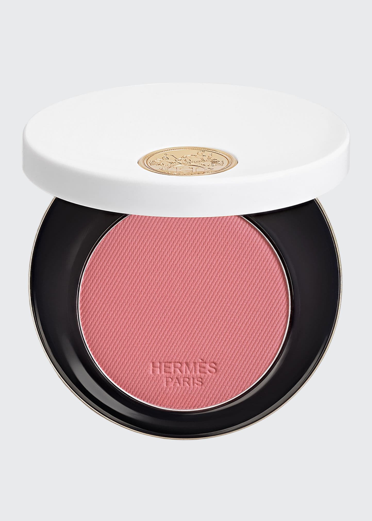 Hermes Rose  Silky Blush Powder In 54 Rose Nuit
