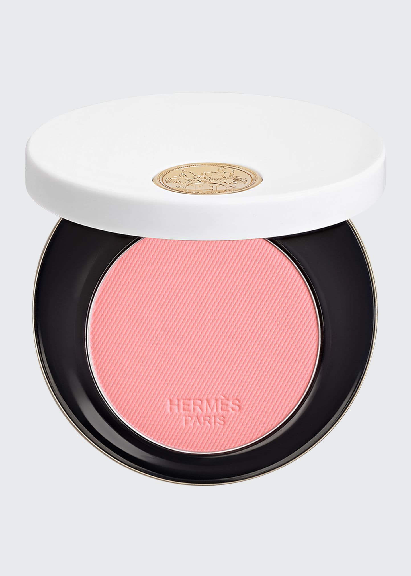 Hermes Rose  Silky Blush Powder In 28 Rose Plume