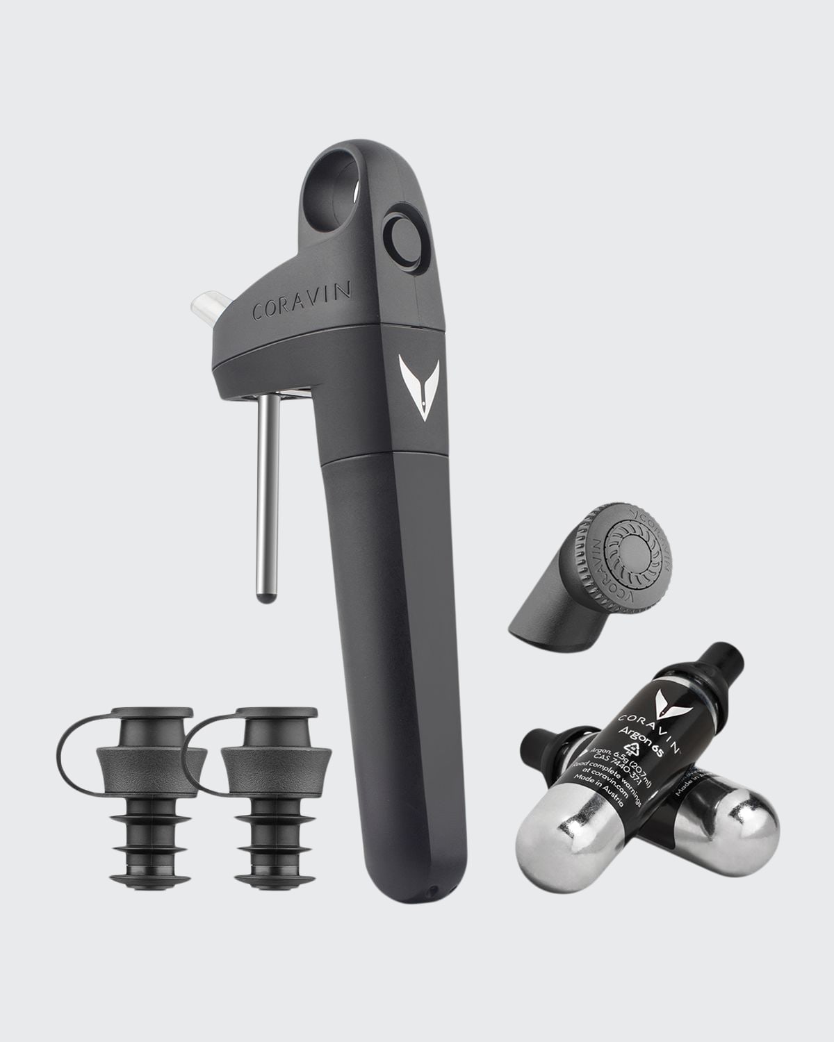 Coravin The Pivot+ Wine Preservation System In Black