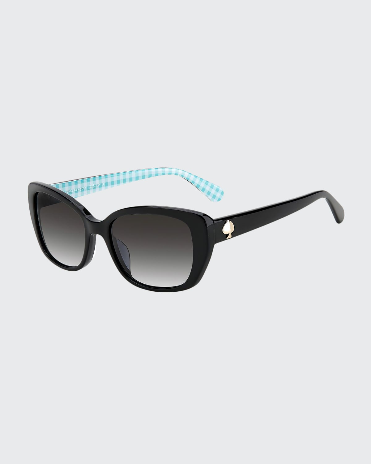 Kate Spade Kenzie Acetate Butterfly Sunglasses In Black Green ModeSens