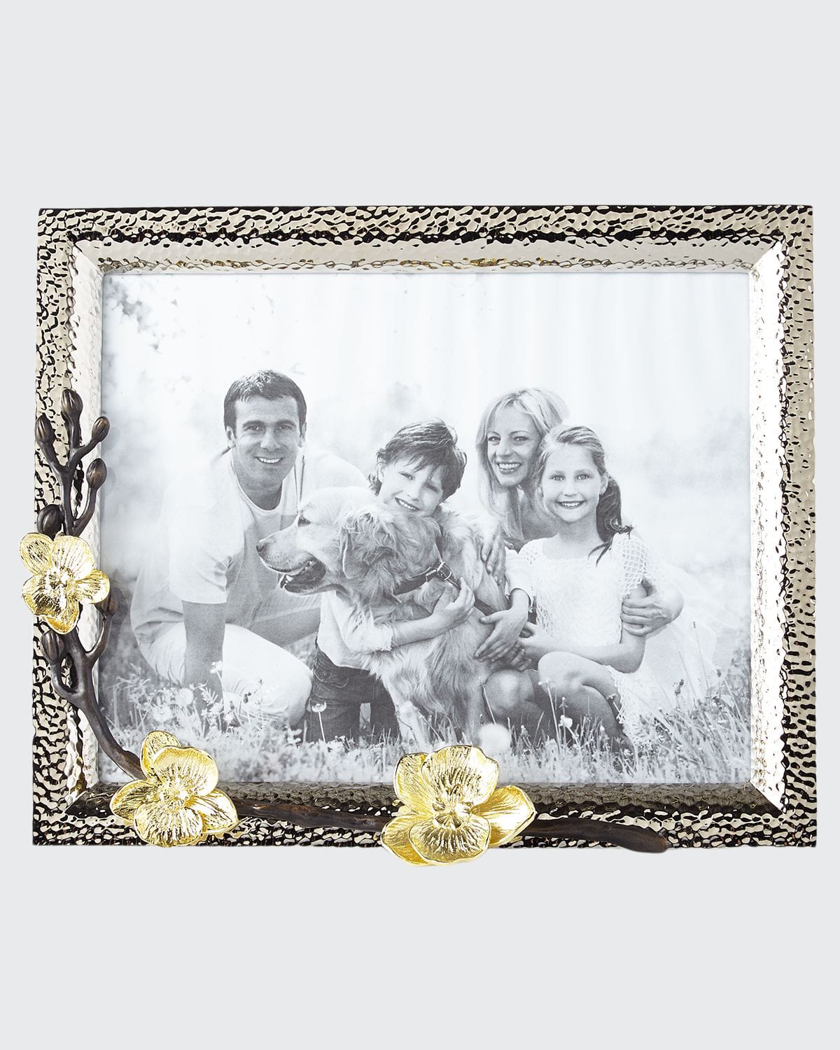 Michael Aram Gold Orchid 8" X 10" Picture Frame