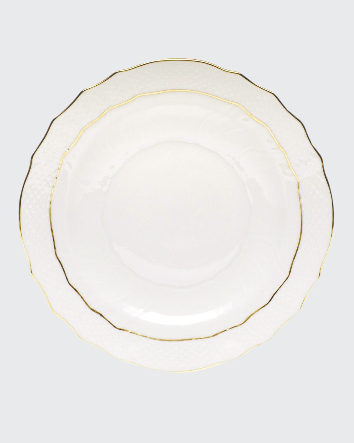 Herend Golden Edge Salad Plate