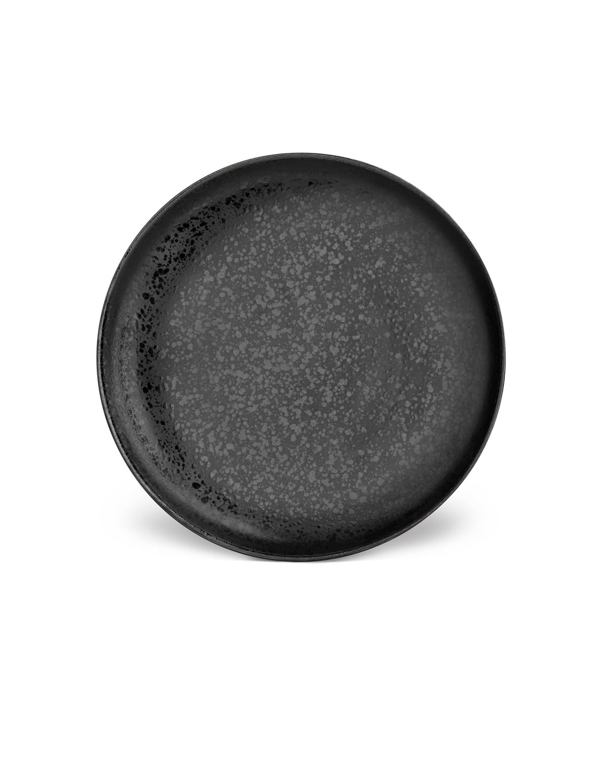 L'objet Alchimie Black Dinner Plate In Black