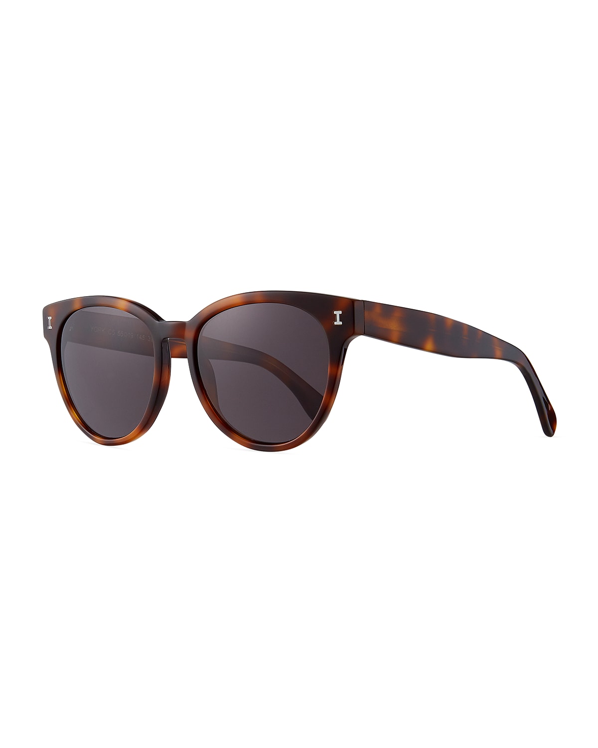 Illesteva York Acetate Butterfly Sunglasses In Brown