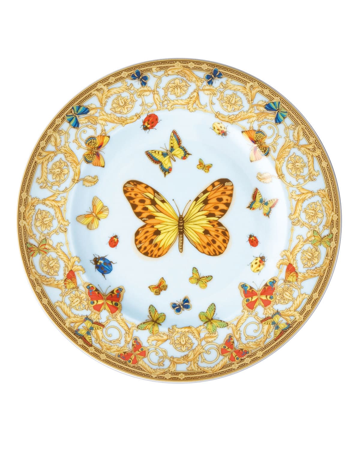 Versace Butterfly Garden Bread & Butter Plate In Multicolor
