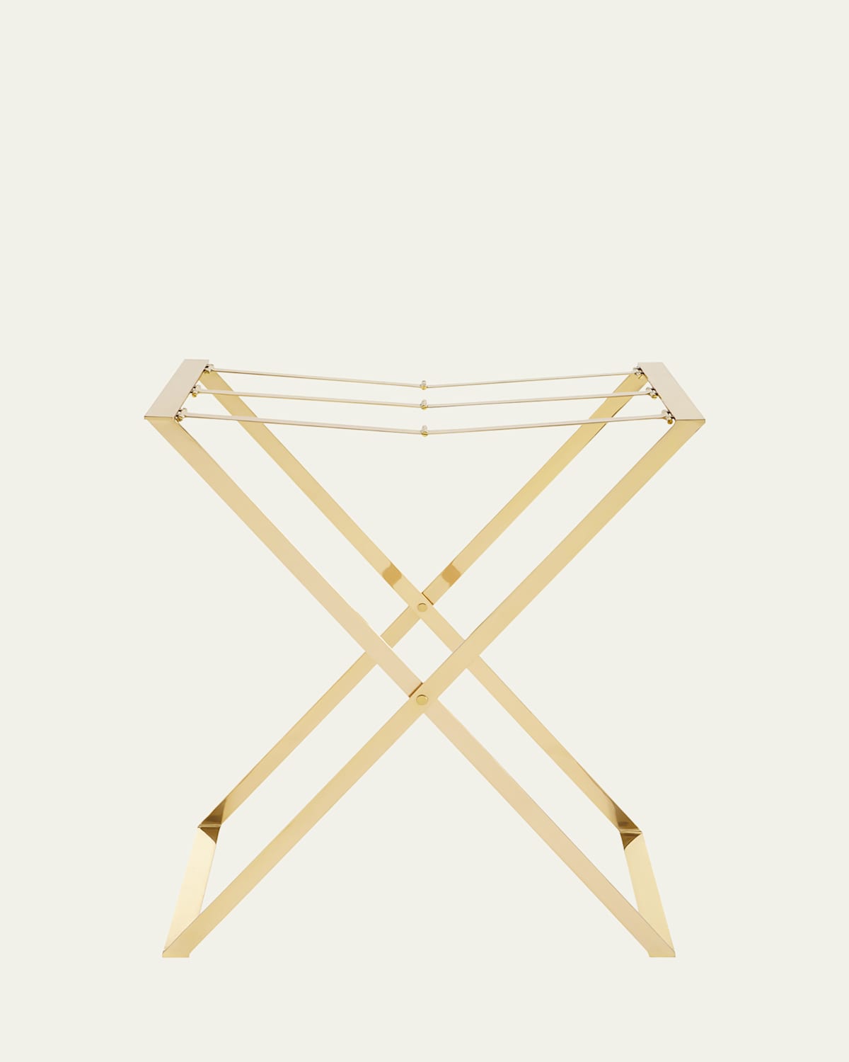 Aerin Butler Tray Stand In Gold