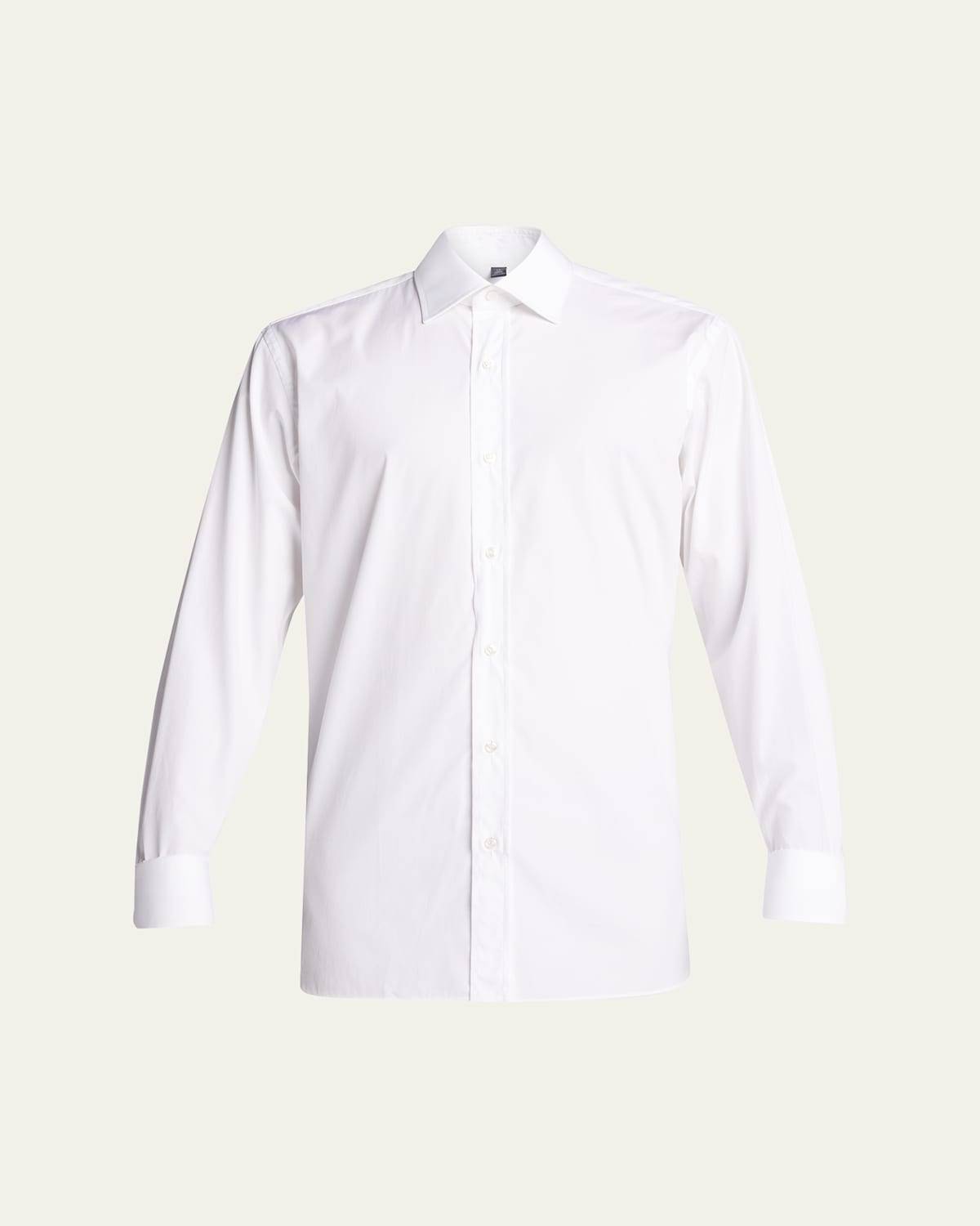 Men's Solid Poplin Dress Shirt