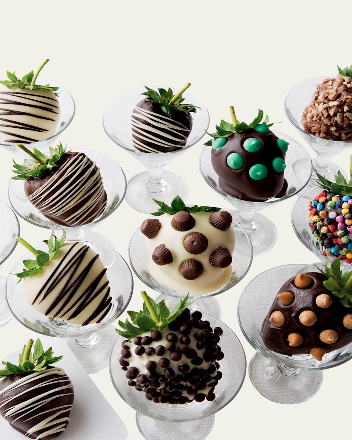 Chocolate Covered Company Chocolate Strawberries with Toppings