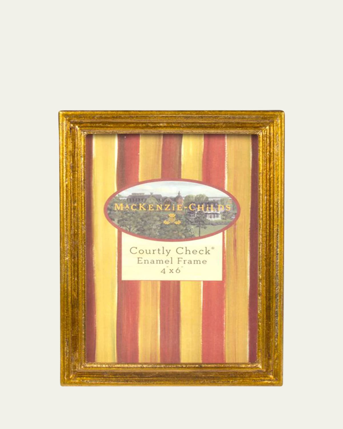 MacKenzie-Childs Courtly Check Enamel Frame
