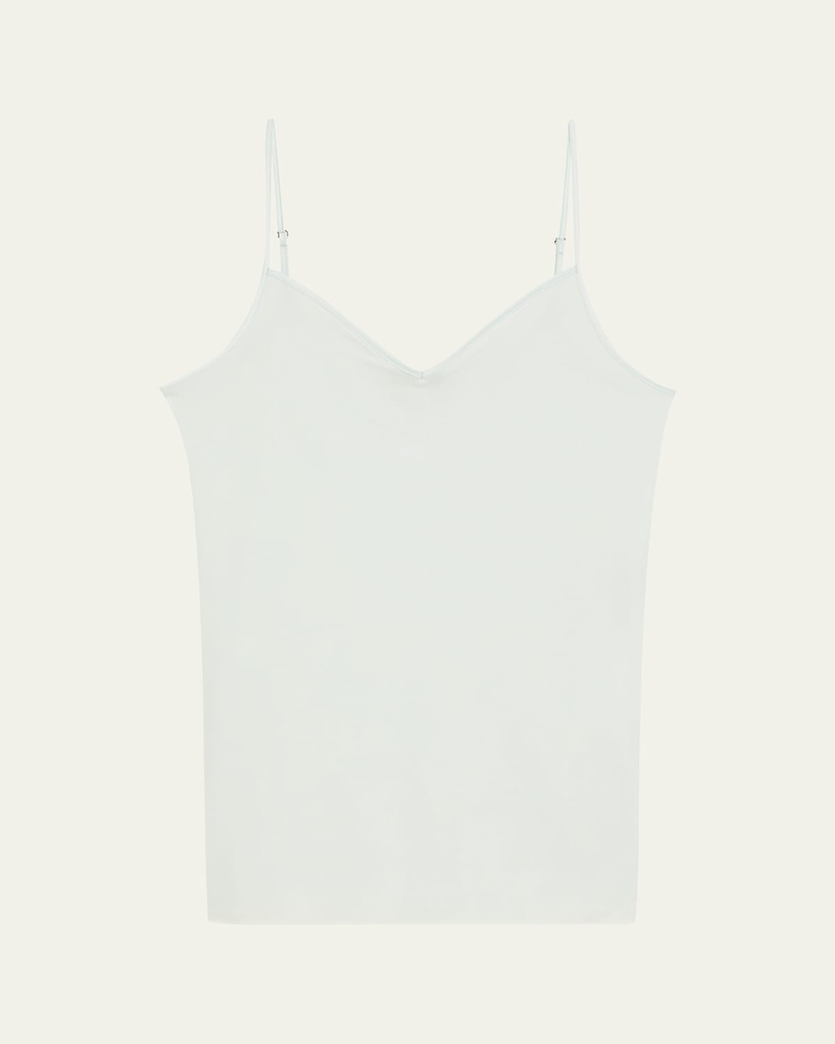 Hanro Seamless Cotton V-neck Camisole